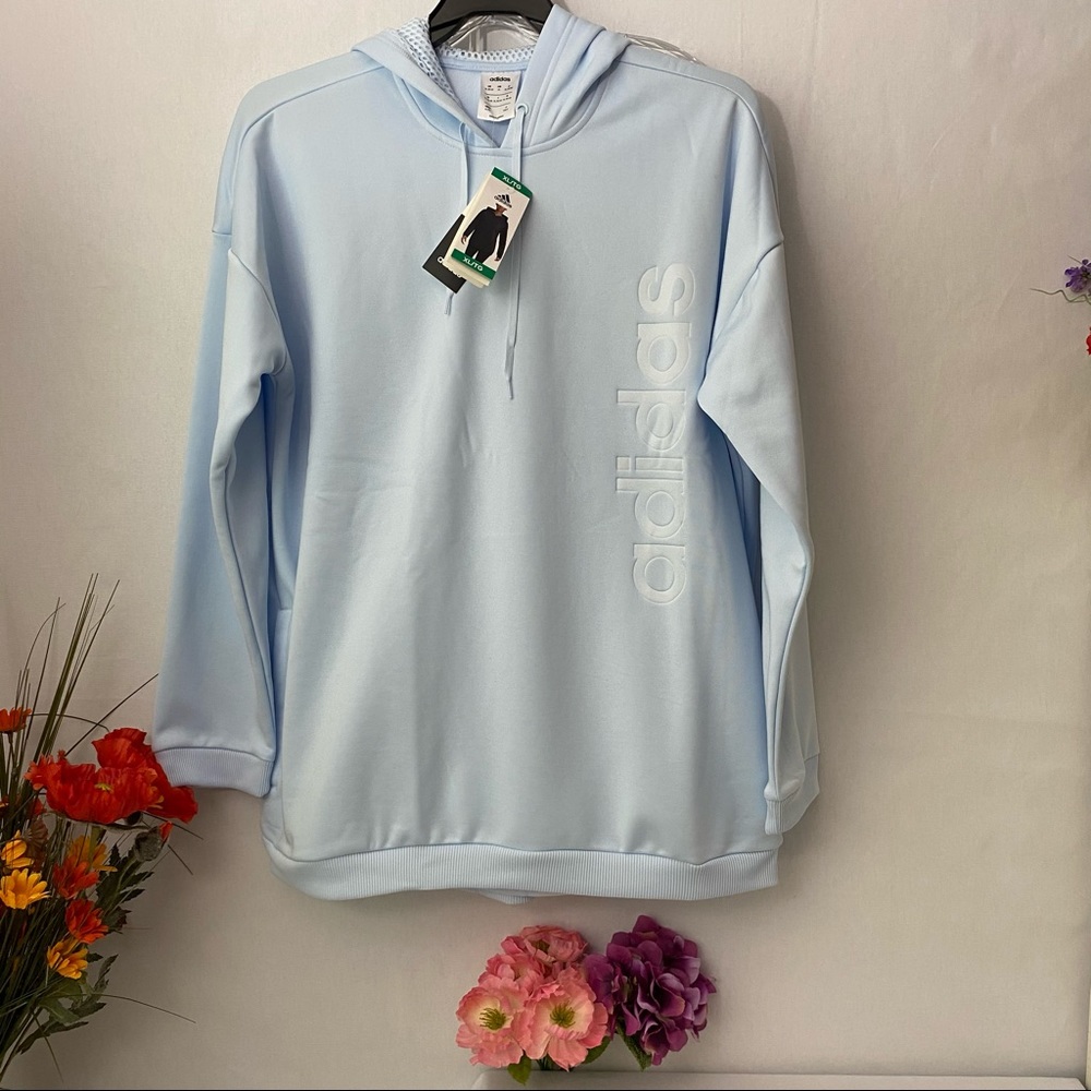 Adidas women’s pullover hoodie sweatshirt, NWT - Picture 2 of 8